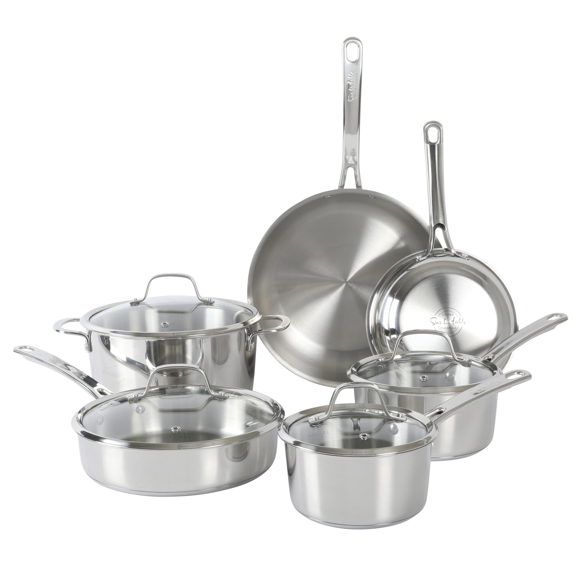 Sur La Table Chef's Deck 8-inch frying pan shows even heat for searing
