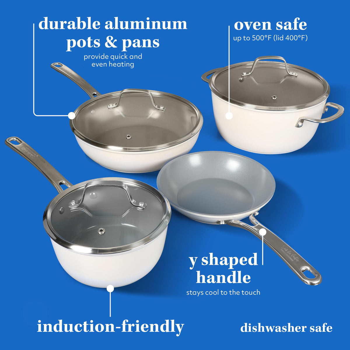 Sur La Table 1.4-quart saucepan lid: clear view while simmering.
