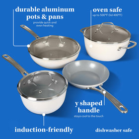 Sur La Table 1.4-quart saucepan lid: clear view while simmering.