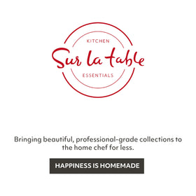 Sur La Table kitchen essentials window view makes progress checks simple.