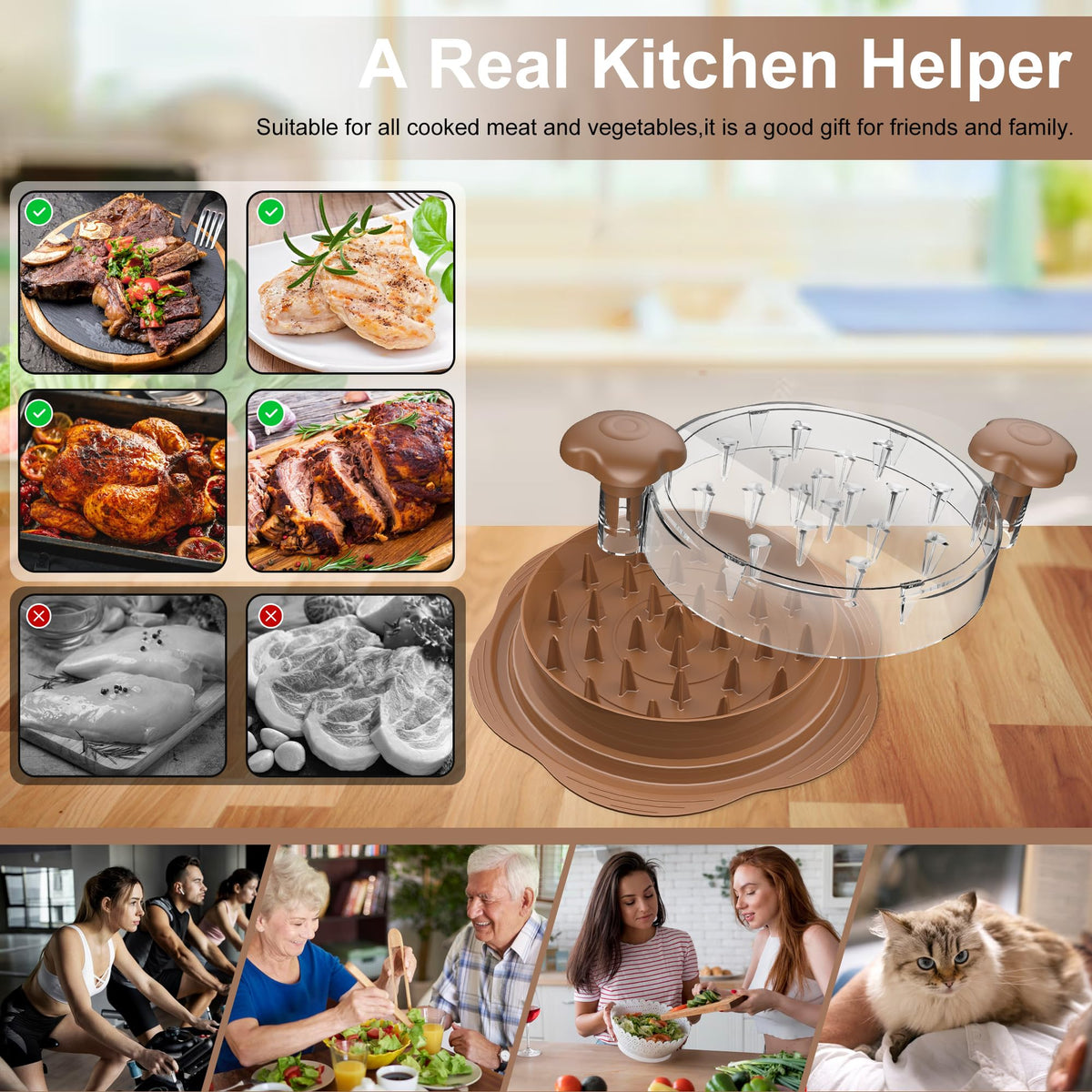 SURETIVIAN BPA-free material indicating safe food-grade construction