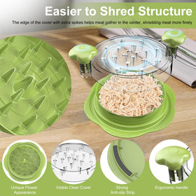 SURETIVIAN ergonomic handle and comfortable grip during shredding