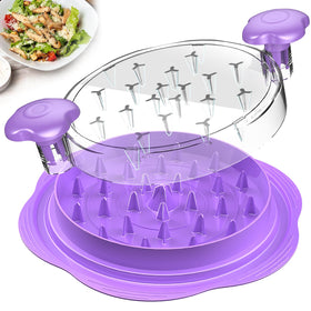 SURETIVIAN chicken shredder large with ergonomic handle and anti-slip base.