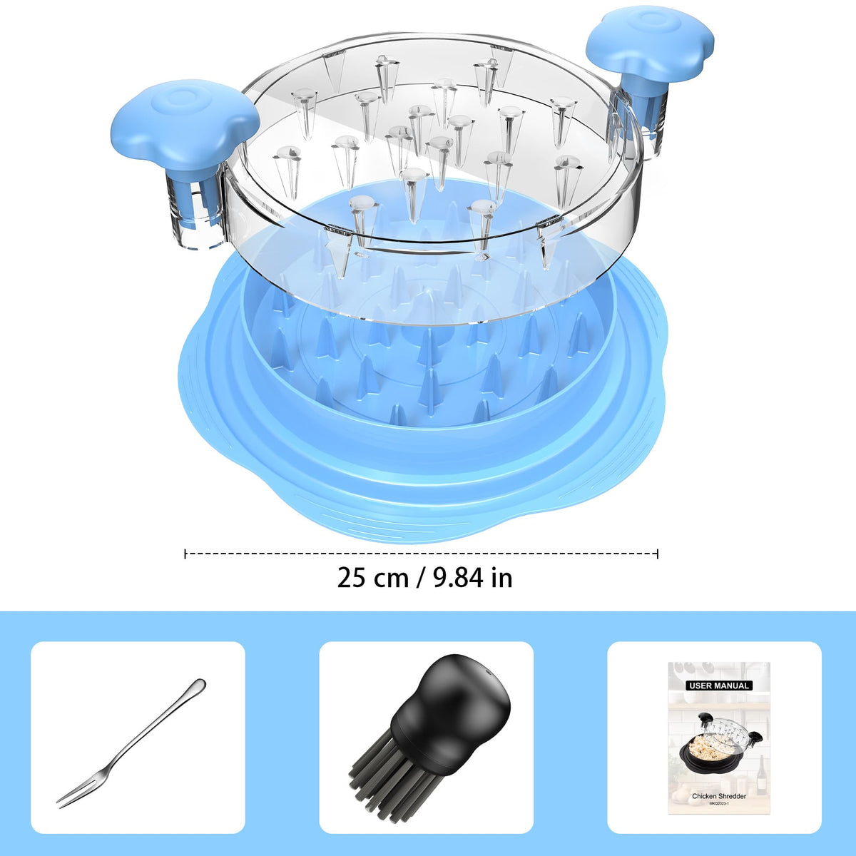 SURETIVIAN dishwasher-safe design cleans easily after cooking.