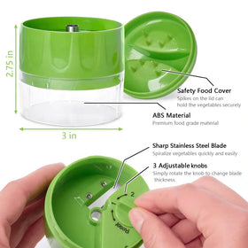SureWin knob adjustment demonstrates effortless mode switching for different noodle sizes.