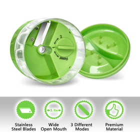 SureWin stainless steel blades deliver sharp performance with safe, non-slip operation.
