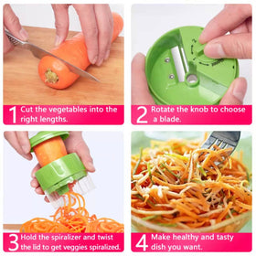 SureWin zucchini noodles ready image shows healthy, quick meal possibilities.