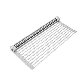 Surpahs roll-up over-sink rack dries large loads safely