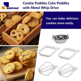 Surpouf cookie paddle supports bread and desserts with consistent mixing and flavor.