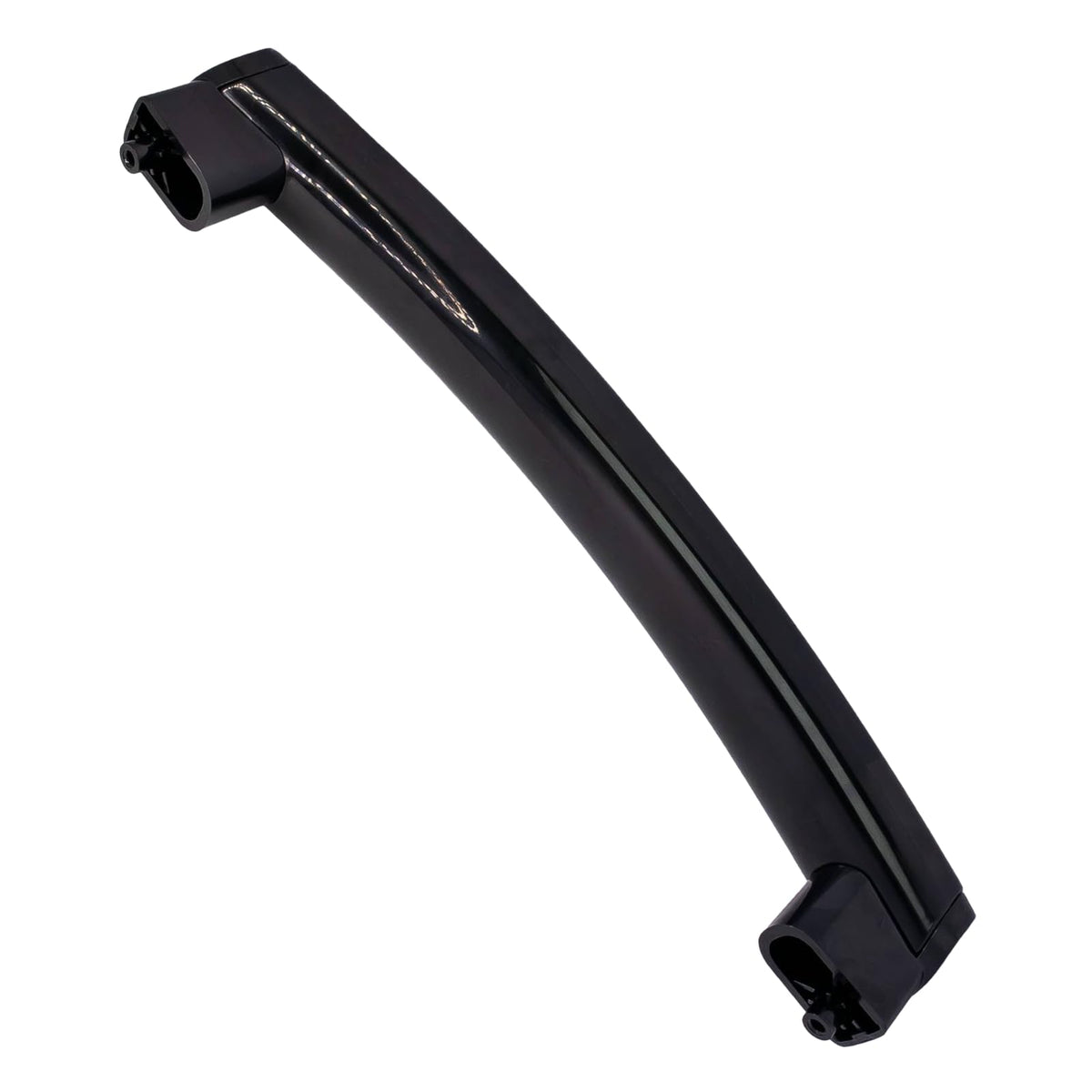 SURPOUF microwave door handle with support viewed from the front for a secure replacement