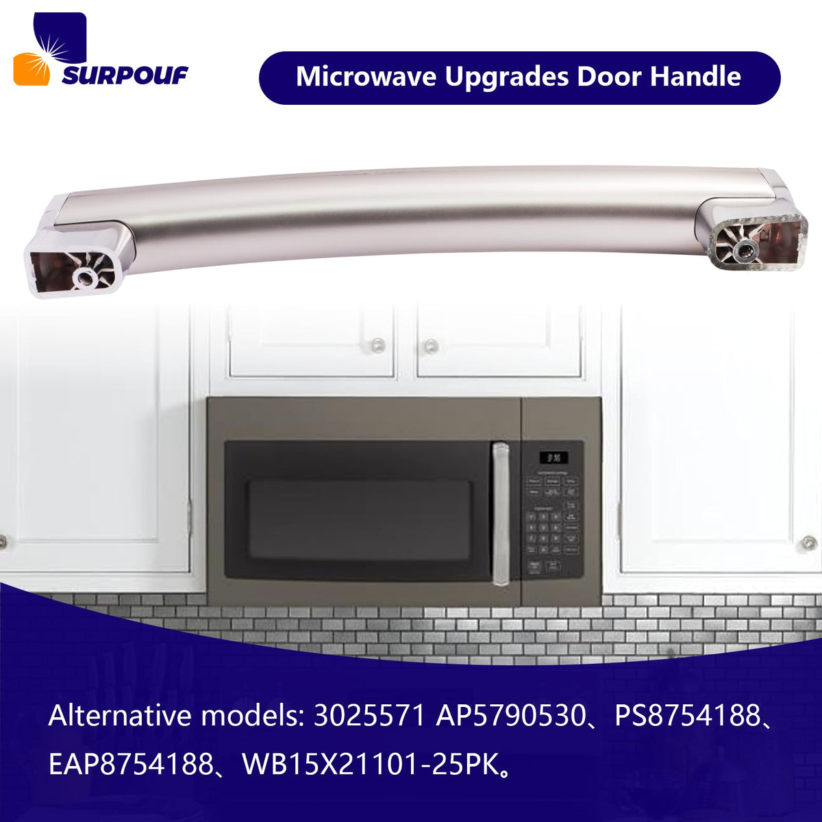SURPOUF WB15X21101 close-up of rugged materials for long-lasting performance.