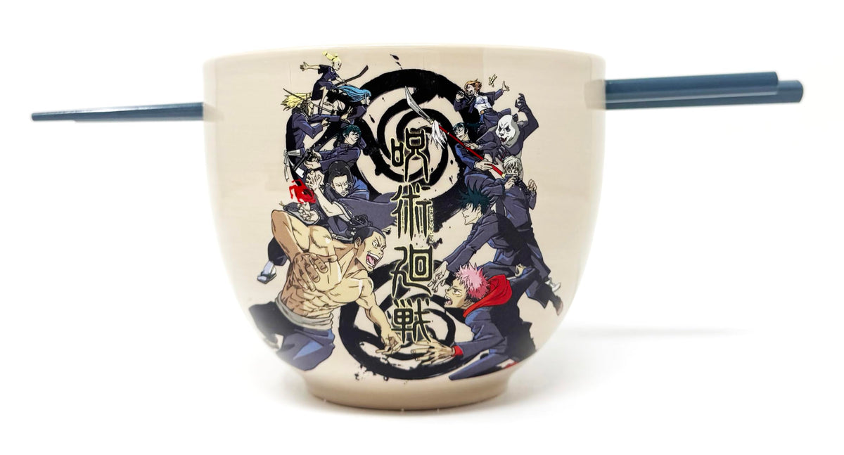 Surreal Entertainment JJK ramen bowl with Yuji Itadori artwork for authentic anime dining