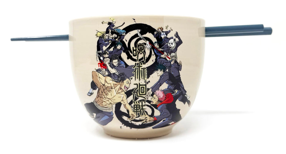Surreal Entertainment JJK ramen bowl with Yuji Itadori artwork for authentic anime dining