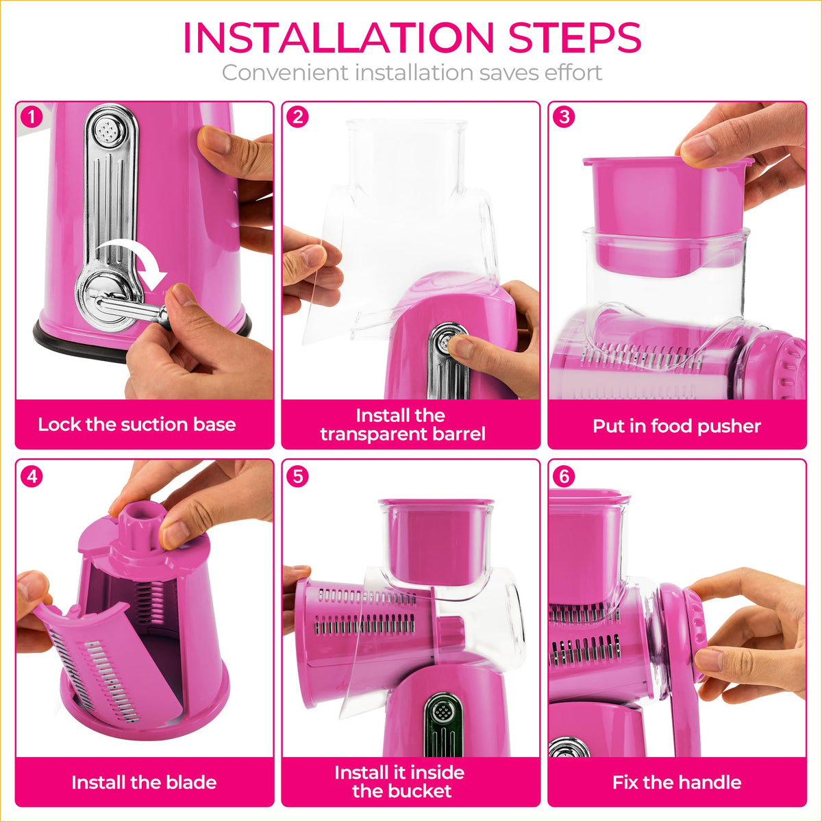 SUSTEAS blade storage box helps keep parts organized.