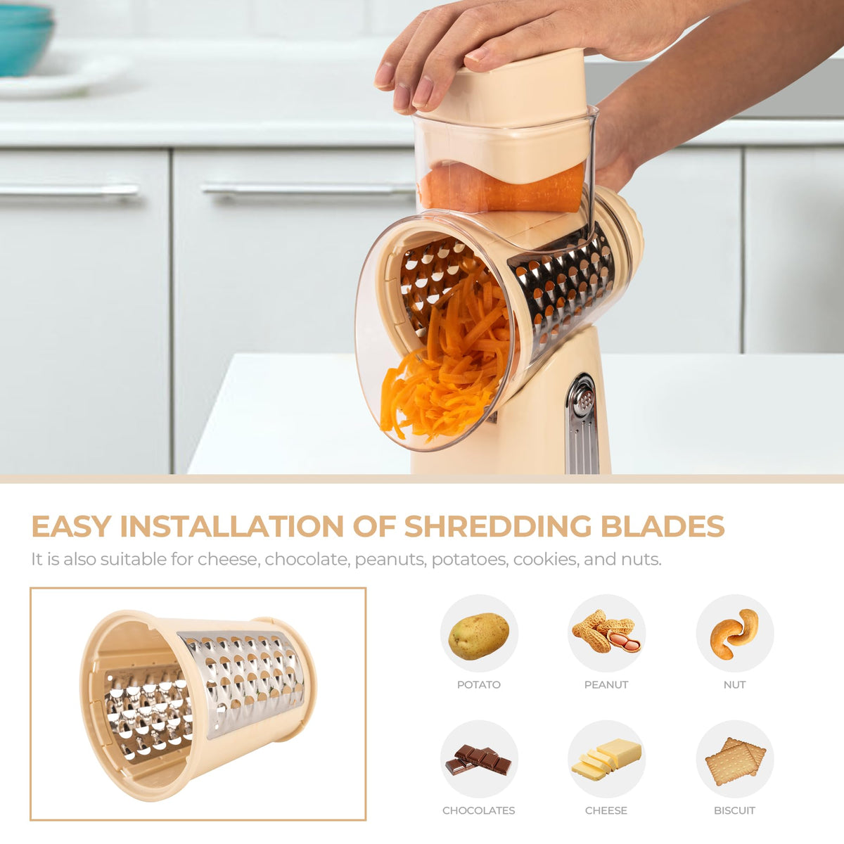 SUSTEAS blade storage box keeps blades organized and safe.
