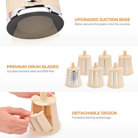 SUSTEAS BPA-free materials ensure safe food preparation