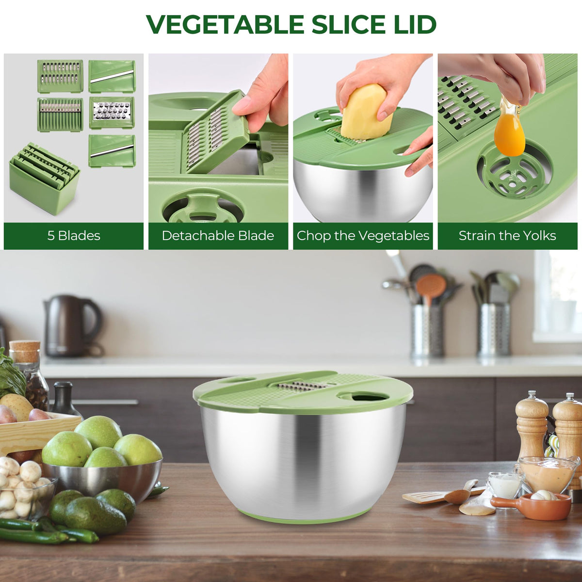SUSTEAS dishwasher-safe parts simplify cleanup after cooking.