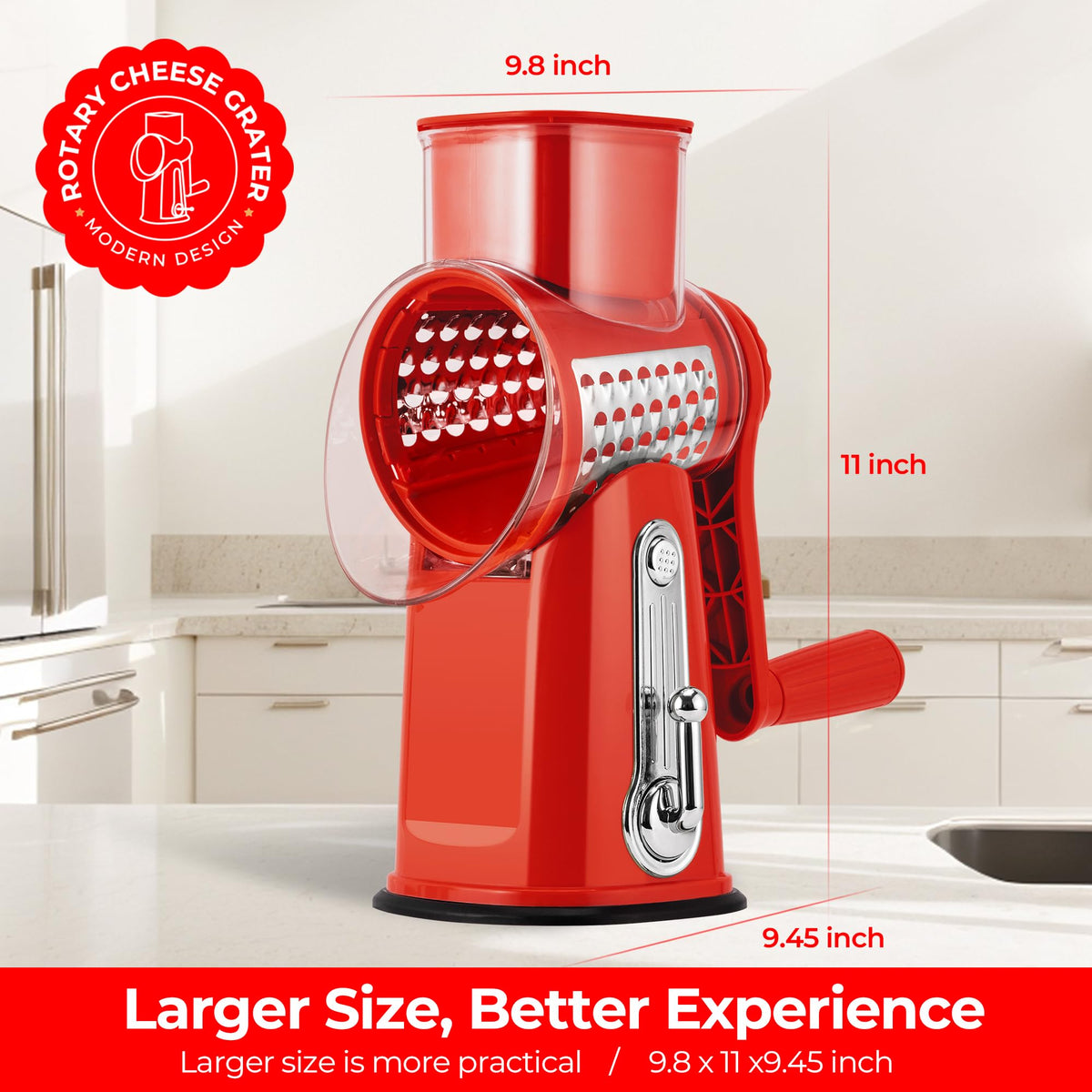 SUSTEAS Easy-clean disassembly supports thorough rinsing