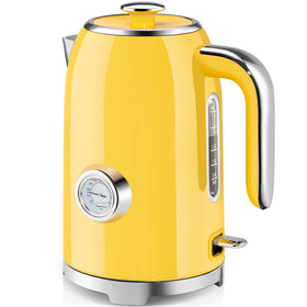 SUSTEAS electric kettle with thermometer for precise temperature control