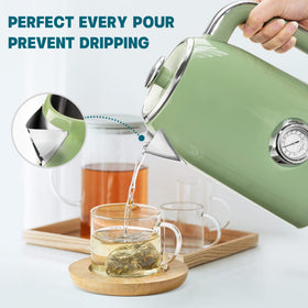 SUSTEAS auto shut-off and boil-dry protection for safe use.