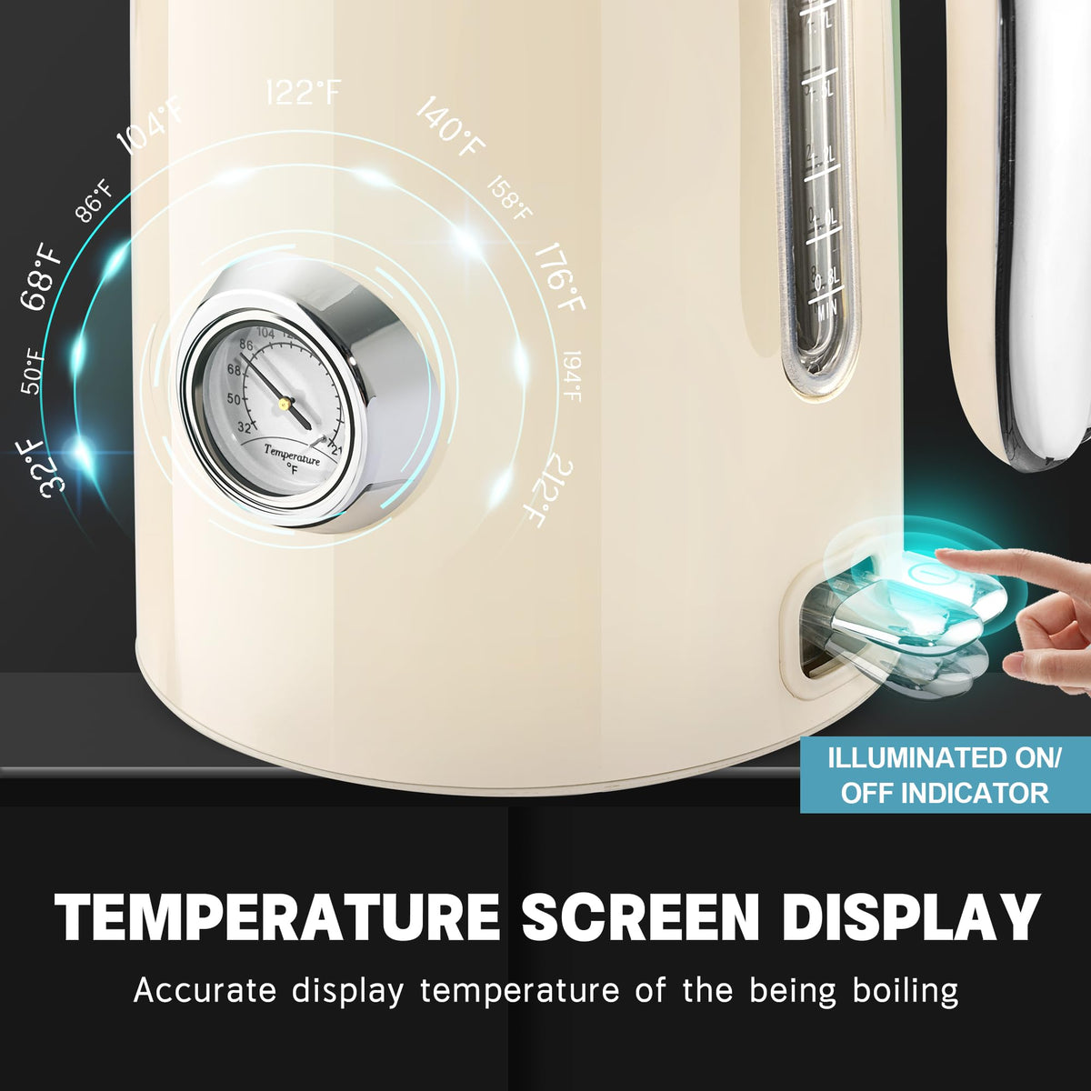 SUSTEAS stainless steel interior ensures durable, BPA-free heating