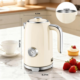 SUSTEAS non-slip base keeps the kettle stable