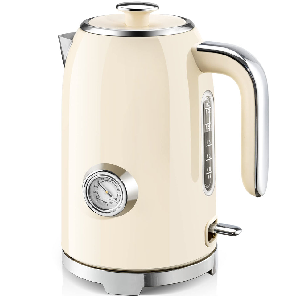 SUSTEAS electric kettle thermometer display for precise water temp during tea brewing