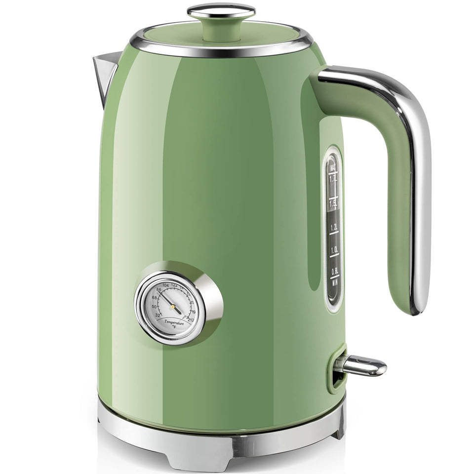 SUSTEAS kettle thermometer display for precise tea brewing temperatures.