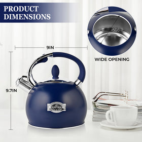 SUSTEAS included heat-resistant mitt for safe kettle handling.