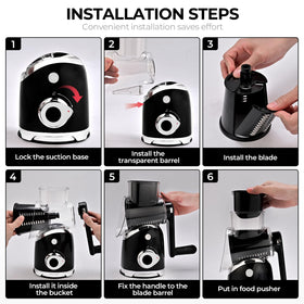 SUSTEAS safety pusher protects hands during use.