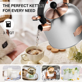 SUSTEAS 18/8 stainless steel body for durability and longevity
