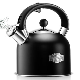 SUSTEAS tea kettle with ergonomic handle for comfortable, safe pouring.