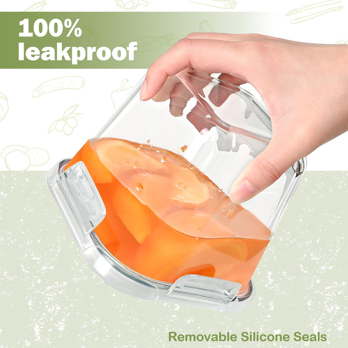 Susukkie leakproof lid prevents spills during travel.