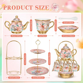 The Suttmin 3-tier cupcake stand highlights desserts for stylish gatherings.