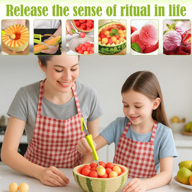 Suuker nesting fruit tools save space and keep your kitchen tidy