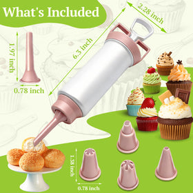 Suuker pink decorating kit adds charm to your baking