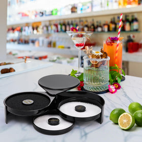 Suwimut bar rimmer in dishwasher-safe ABS plastic for easy cleaning.