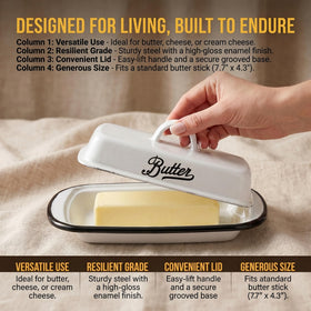 Suwimut easy lift handle ensures effortless lid removal