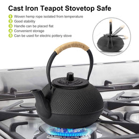 Suyika enamel interior teapot illustrating easy care and longevity