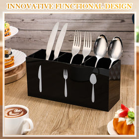 Suzile countertop setup in black demonstrates versatile storage for utensils