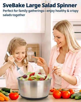SveBake easy-clean design for quick cleanup after meal prep.