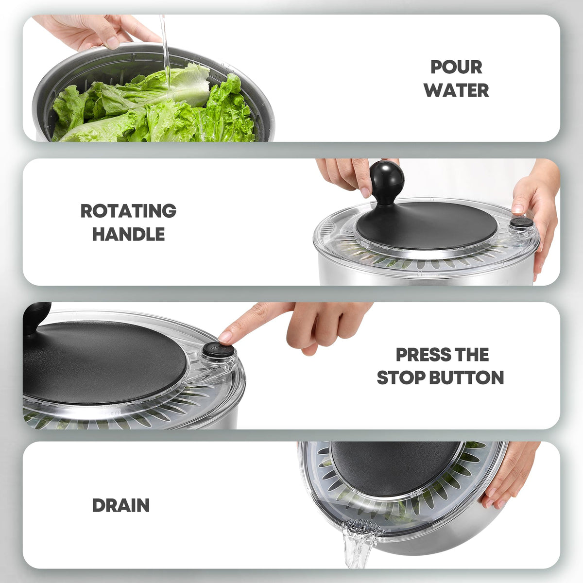 SveBake non-slip base keeps the unit steady during use