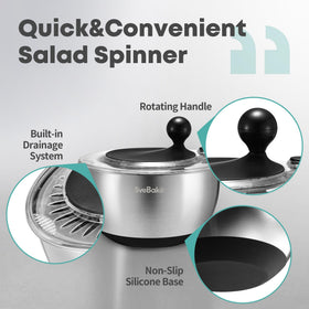 SveBake spinner transparent lid monitoring the drying process