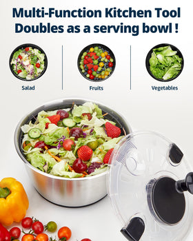 SveBake transparent lid lets you monitor progress without opening.
