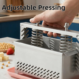 Svyaxfa cheese paneer press use demonstrates versatile kitchen tool.