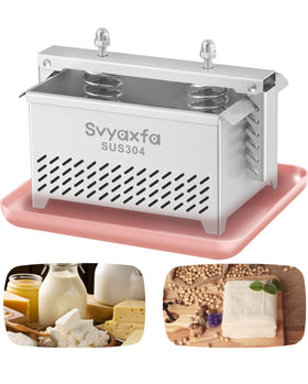 Svyaxfa tofu press box for compact, mess-free home tofu and paneer making.
