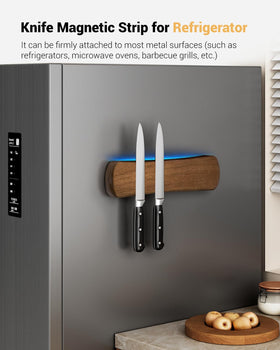 Swaitee off-counter knife storage reduces clutter while cooking