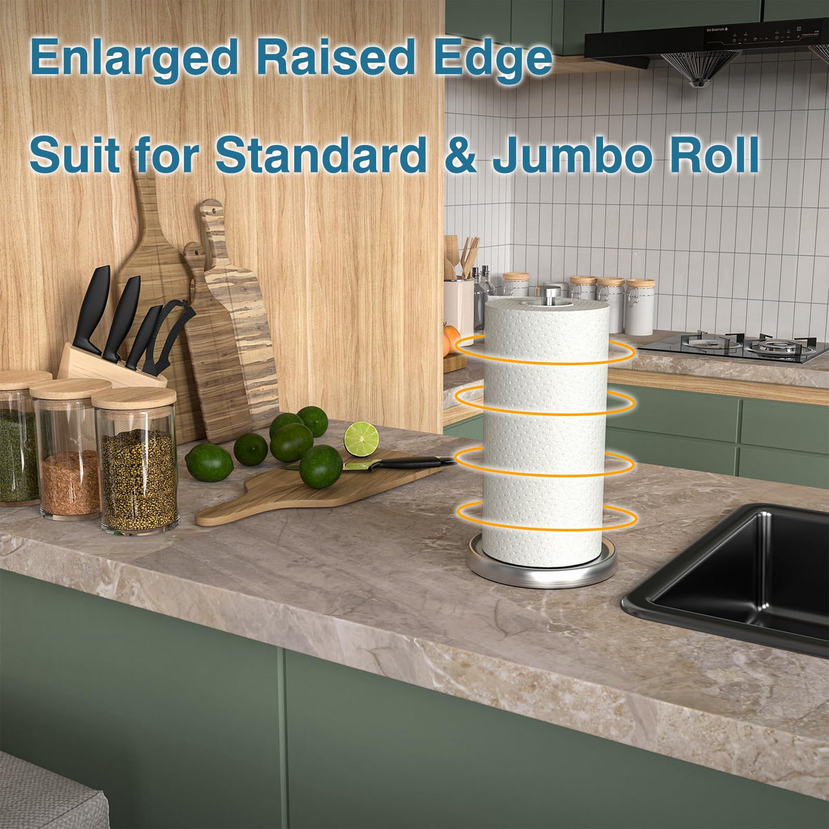 Swaitee base detail shows a weighted bottom for stable countertop use