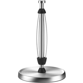 Top view of Swaitee paper towel holder with sleek stainless steel for easy access