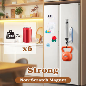 Swaitee wall-mount under-cabinet paper towel holder keeps towels within reach while cooking.